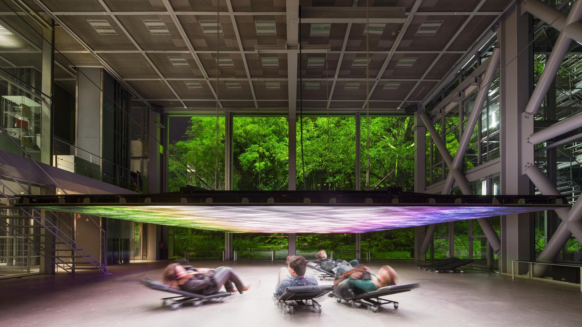 Vue de l'exposition Diller Scofidio + Renfro, Musings on a Glass Box   2014