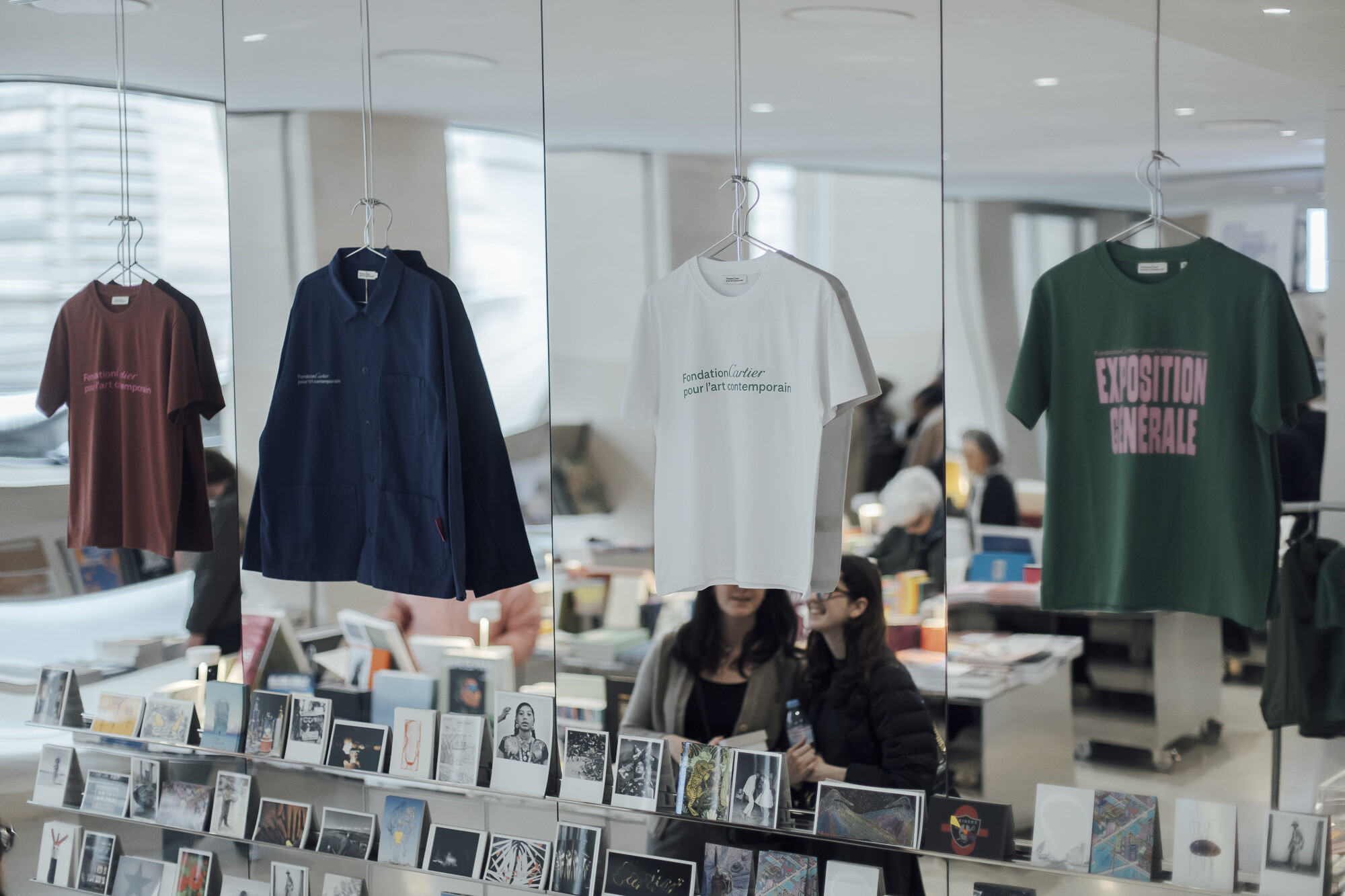 La librairie de la Fondation Cartier pour l'art contemporain Photo © Cyril Marcilhacy