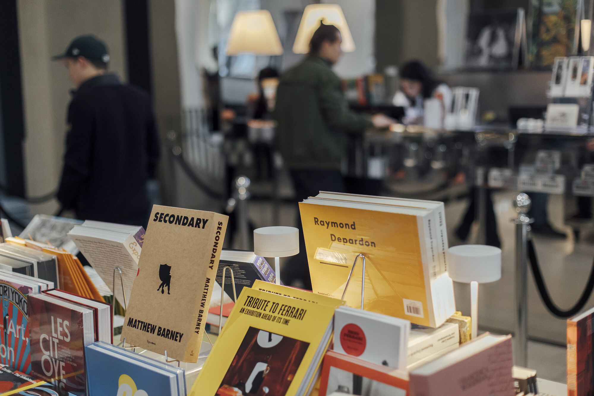 La librairie de la Fondation Cartier pour l'art contemporain Photo © Cyril Marcilhacy