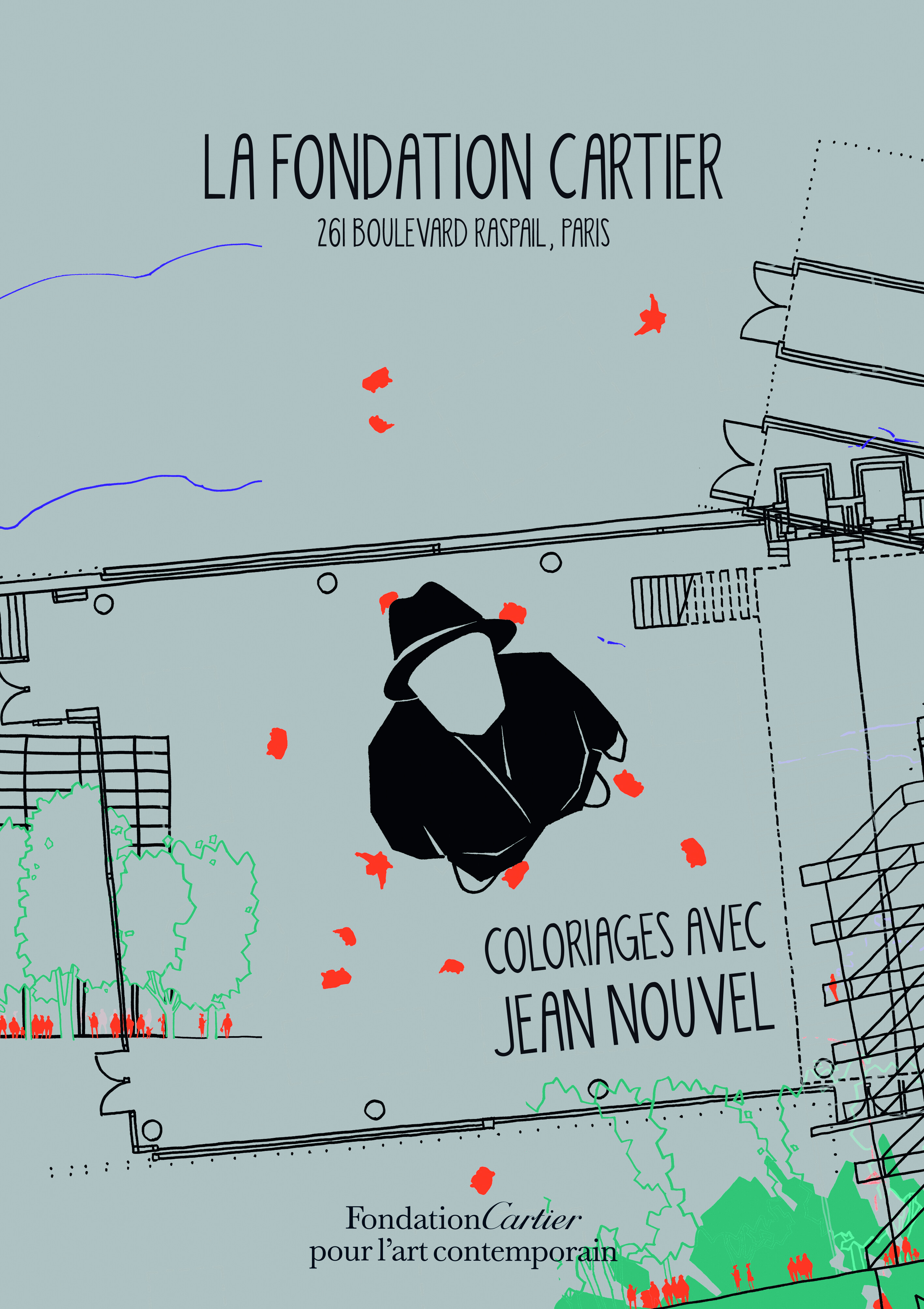 30 ans   2014   Coloriage avec Jean Nouvel