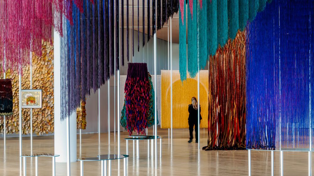 Olga de Amaral — Fondation Cartier pour l’art contemporain