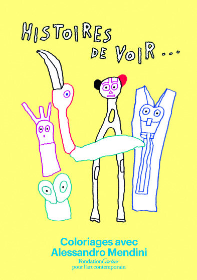 Histoire de voir   Mendini   2012   Coloriage