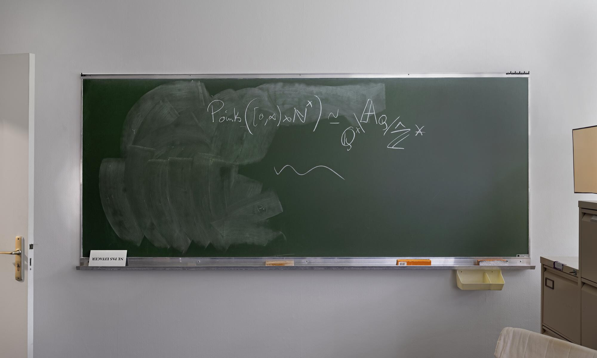 Jessica Wynne, Alain Connes, 2019, Série Do Not Erase