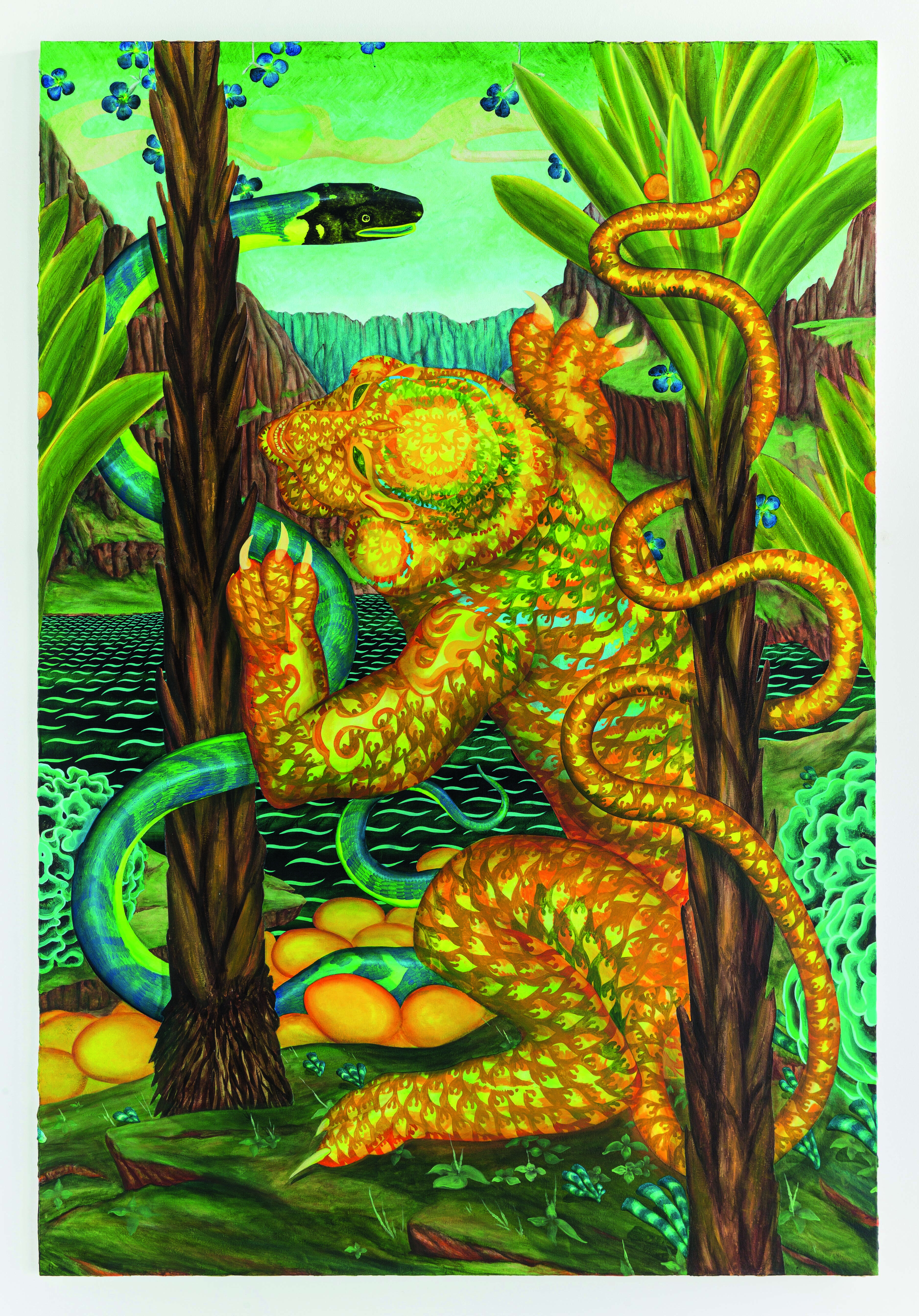 Ecologies & Mondes vivants   Bruno Novelli, Colossal   2022