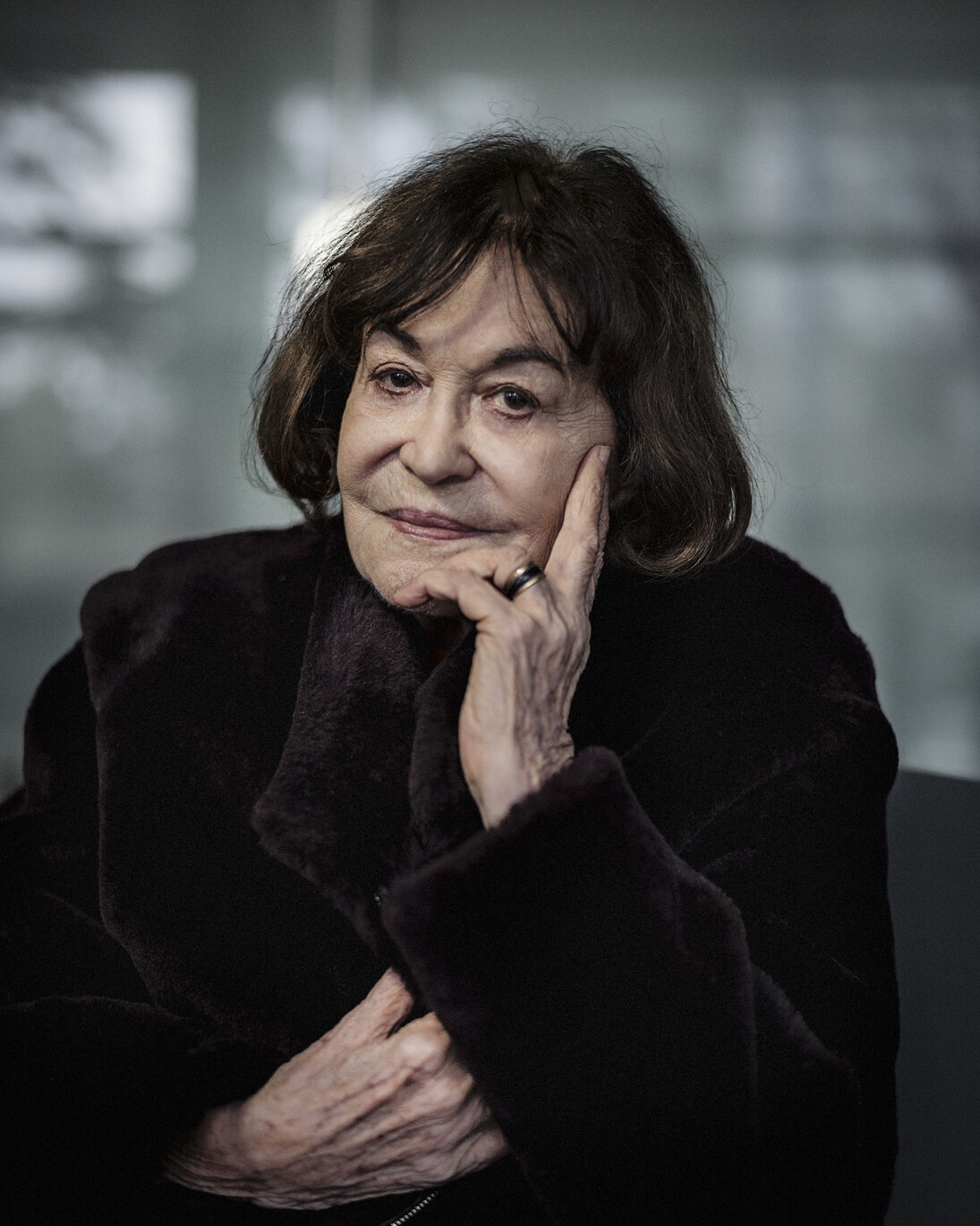 Claudia Andujar à la Fondation Cartier pour l'art contemporain, 30 janvier 2020, Paris