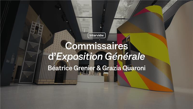 Vidéo Présentation d'Exposition Générale par Béatrice Grenier et Grazia Quaroni   2025