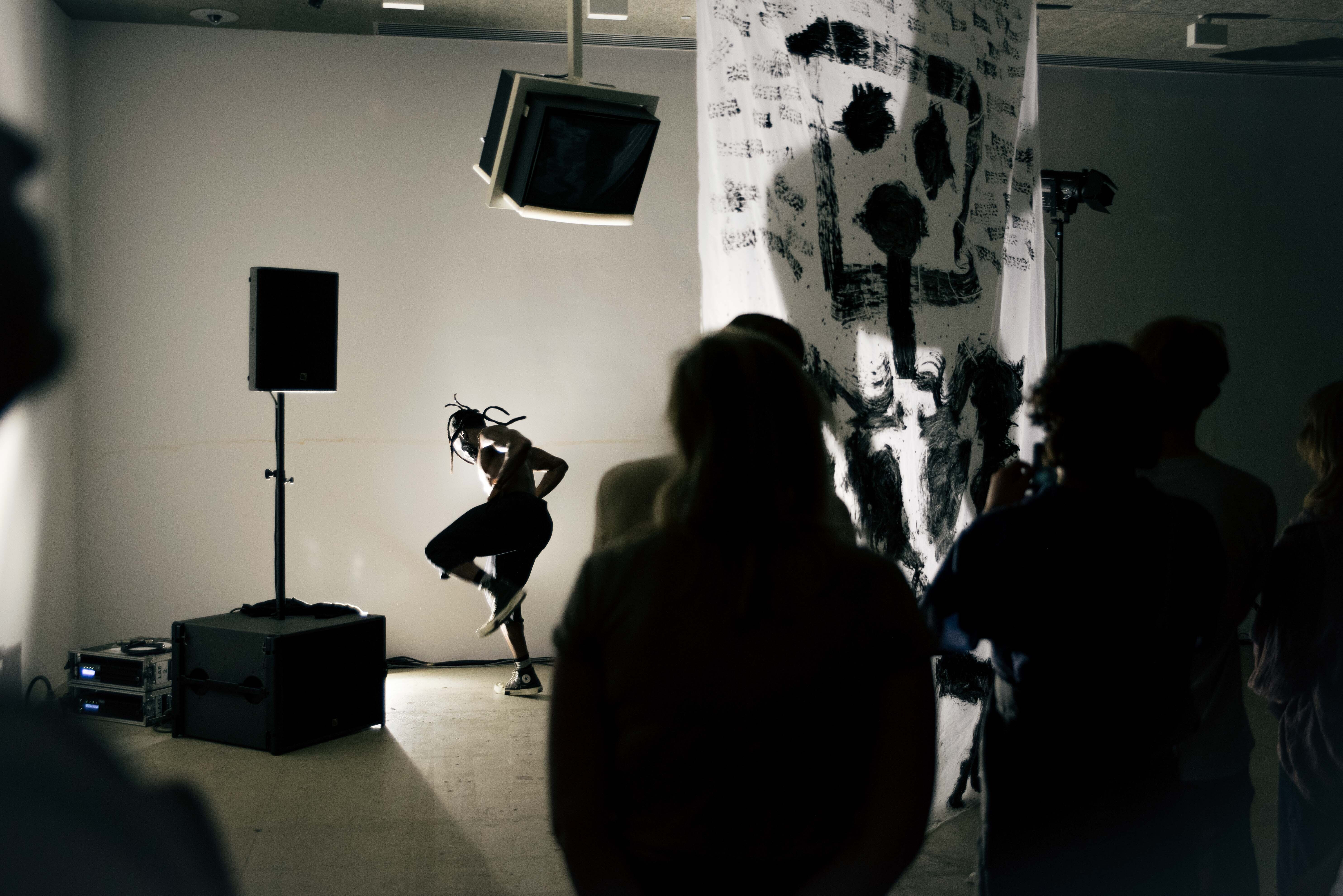 Shamar Watt, « BLACK GHOST WHITE DOVE »   2024