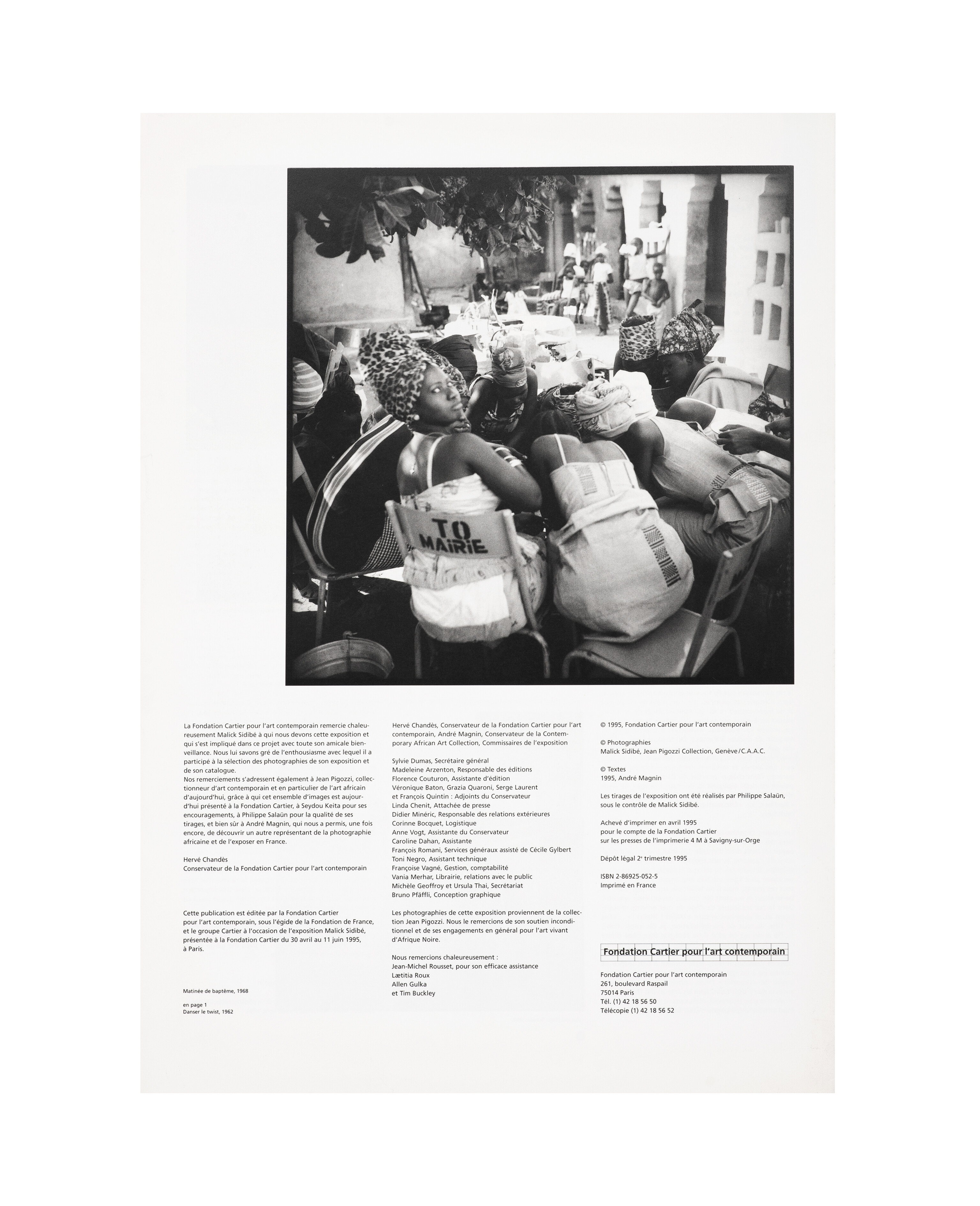 Bamako 1962 1976   Malick Sidibé    1995   FR   c4