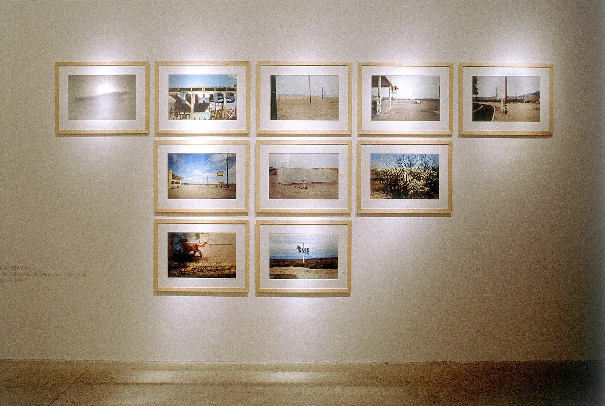 William Eggleston   Déserts de Californie, de l'Arizona et de l'Utah   2000