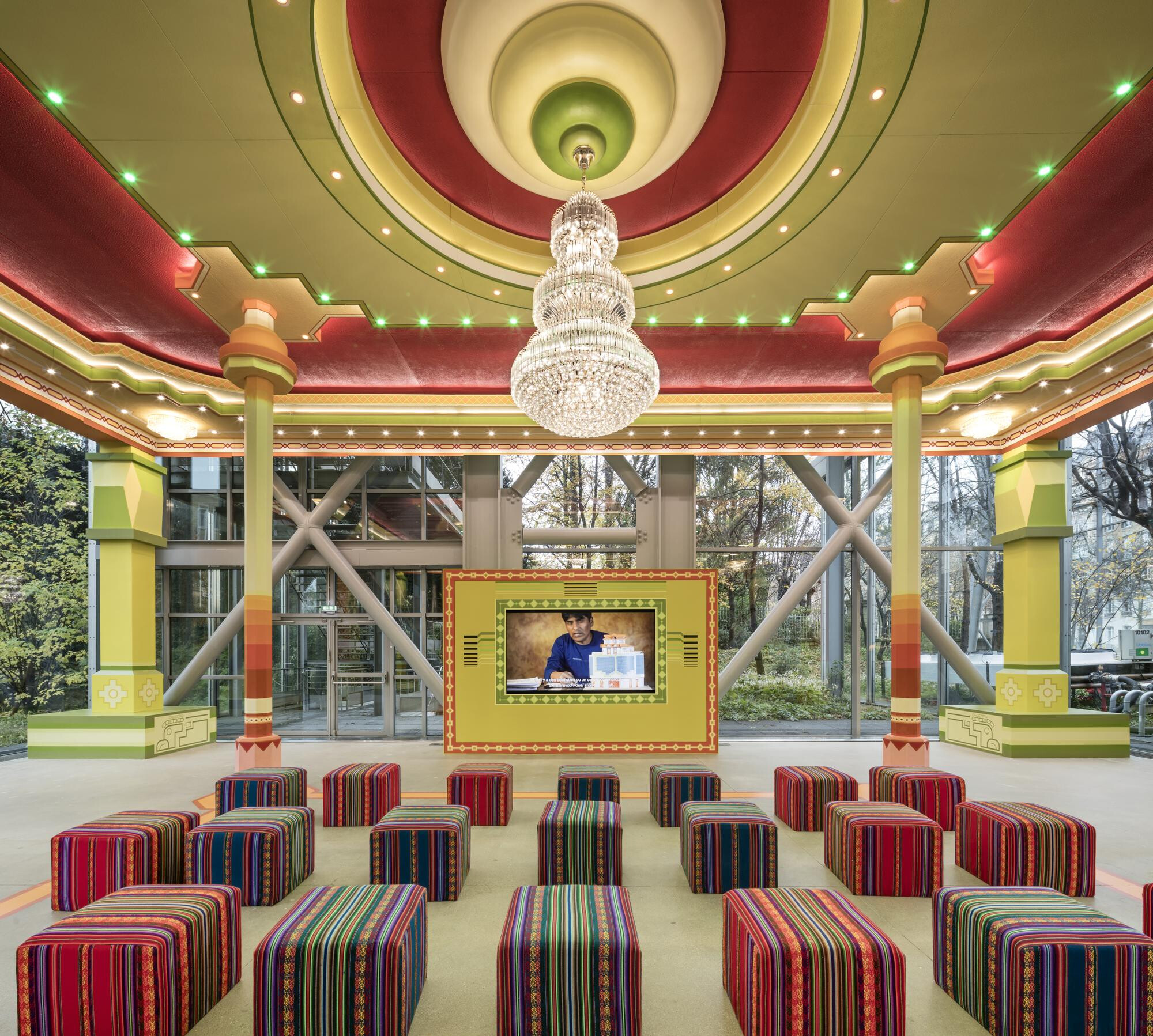 Freddy Mamani, Salón de eventos, 2018