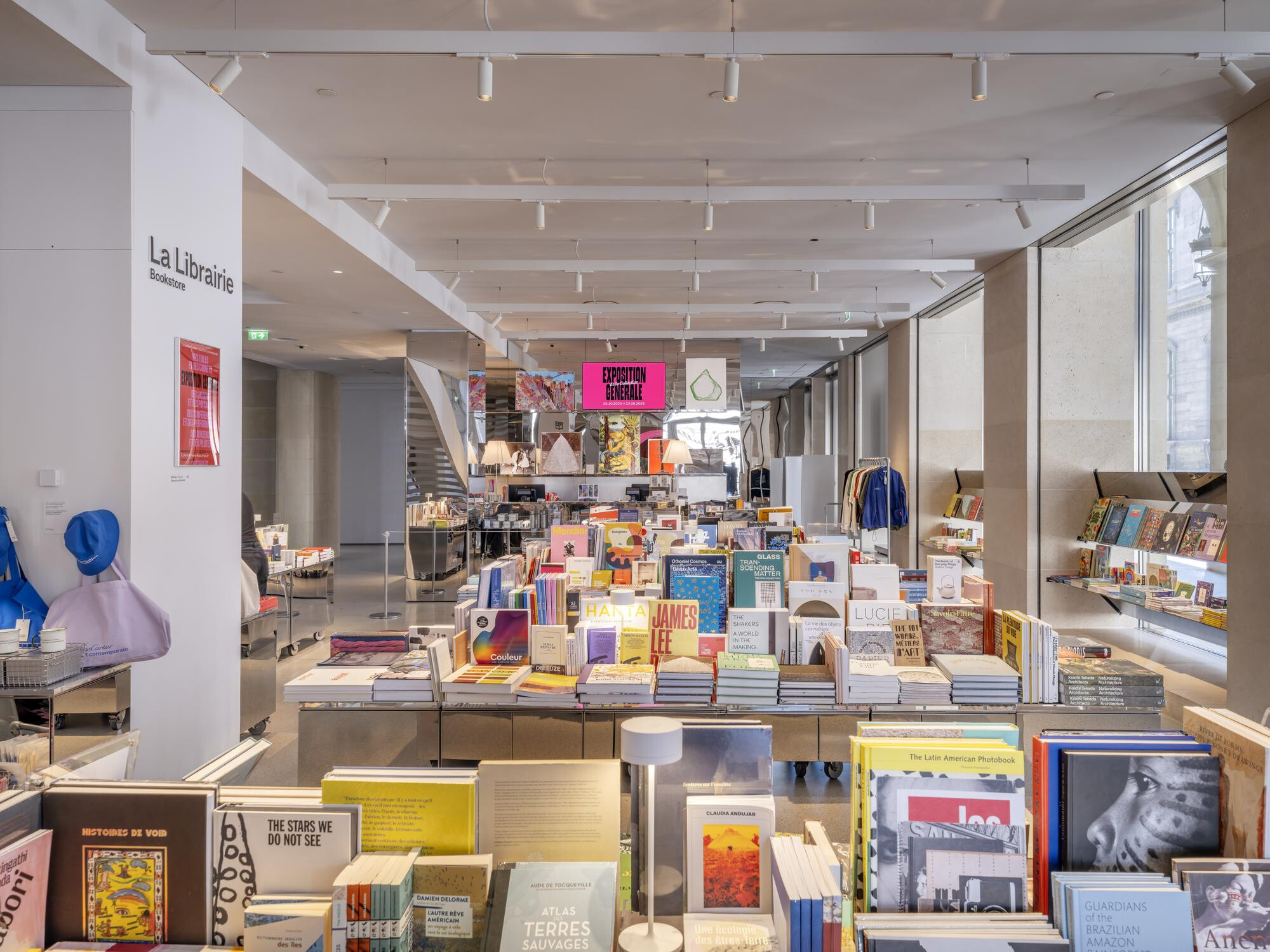 Librairie de la Fondation Cartier pour l'art contemporain © Luc Boegly