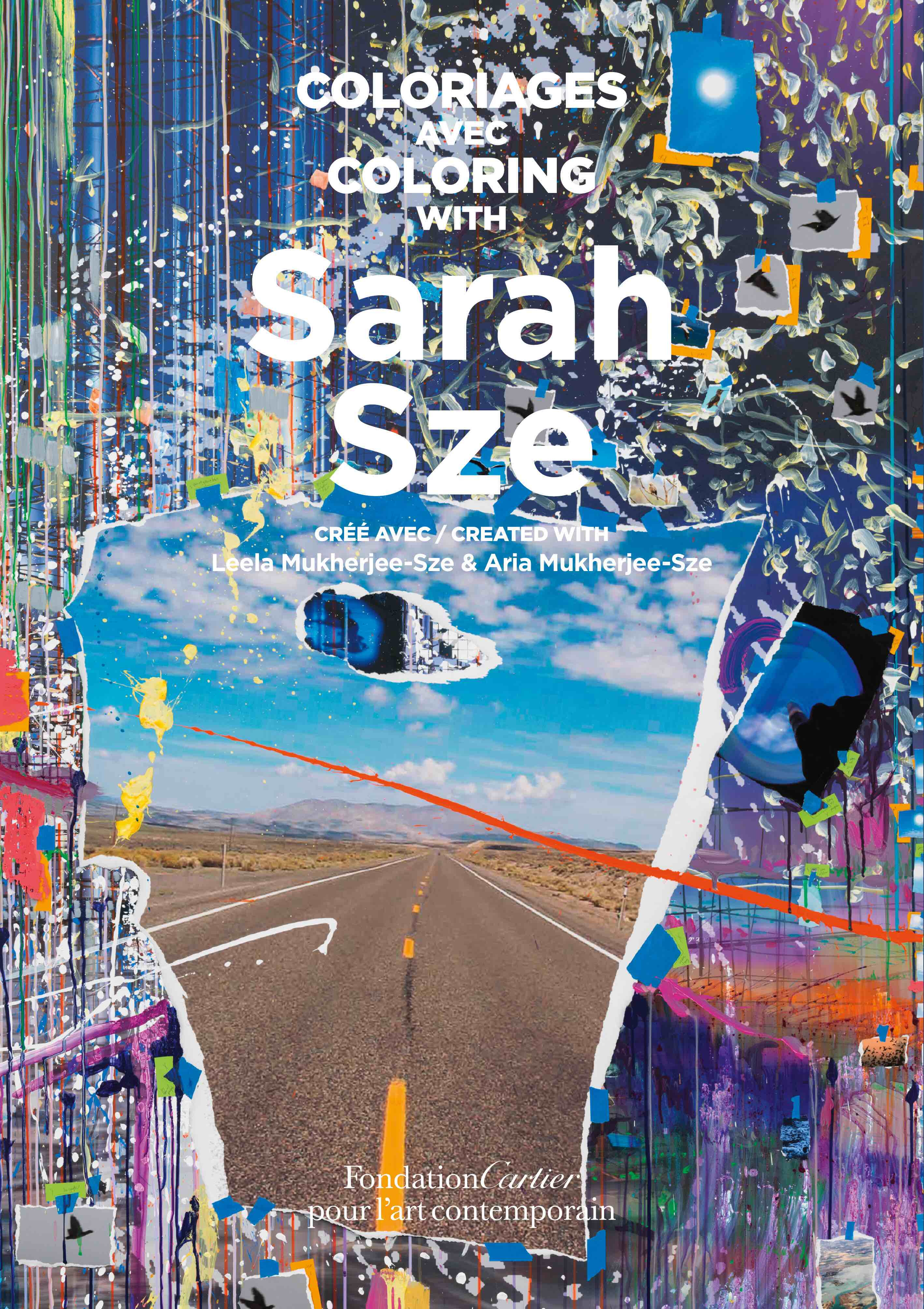 Coloriages avec Sarah Sze   2020   BD