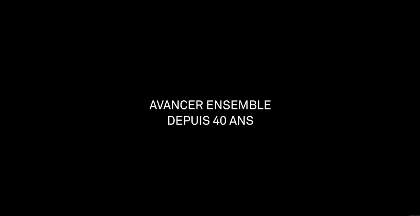 Avancer ensemble depuis 40 ans