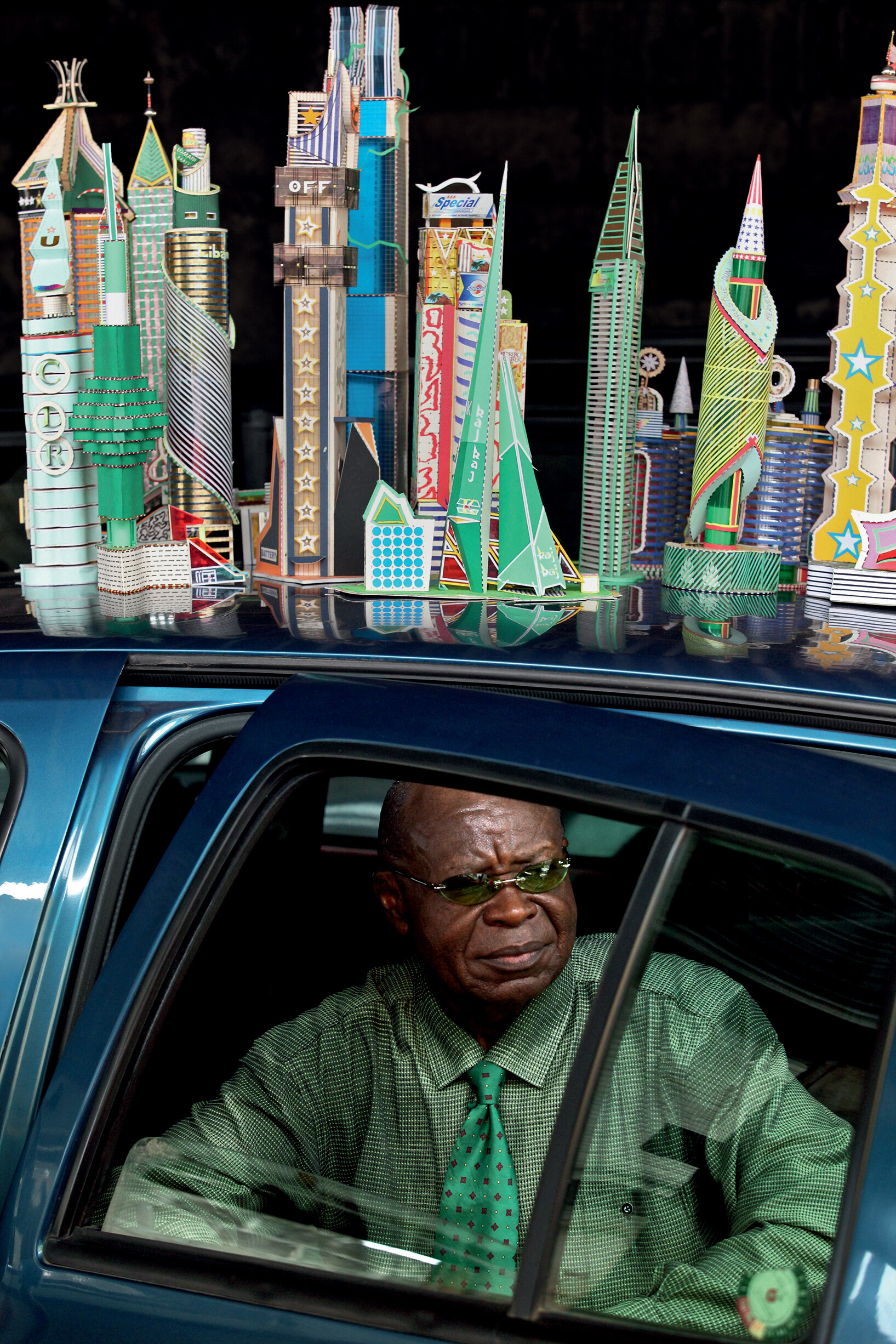 Bodys Isek Kingelez, Kinshasa, 2012
