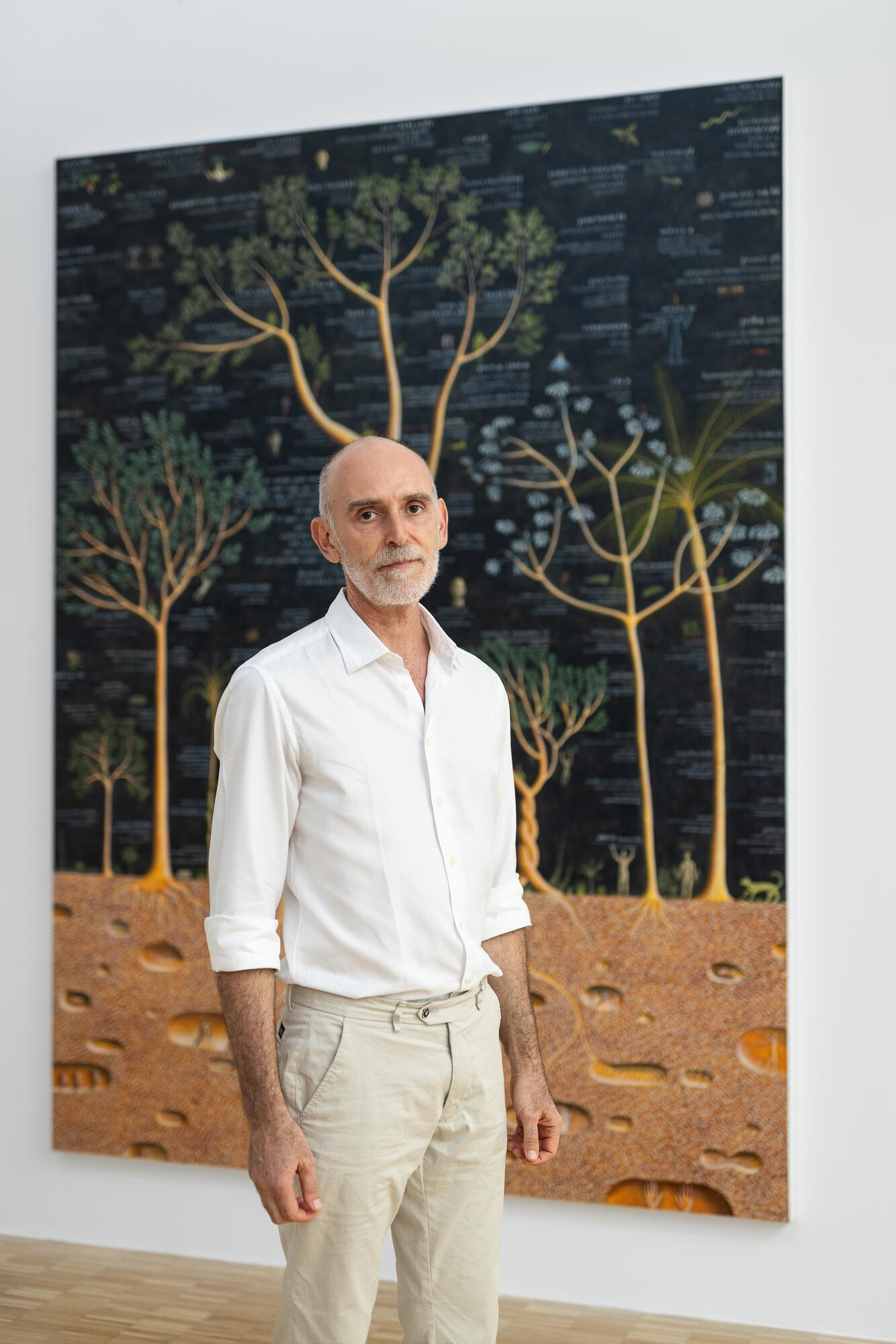 Alex Cerveny pour l'exposition Siamo Foresta, Triennale di Milano, Milan, 2023