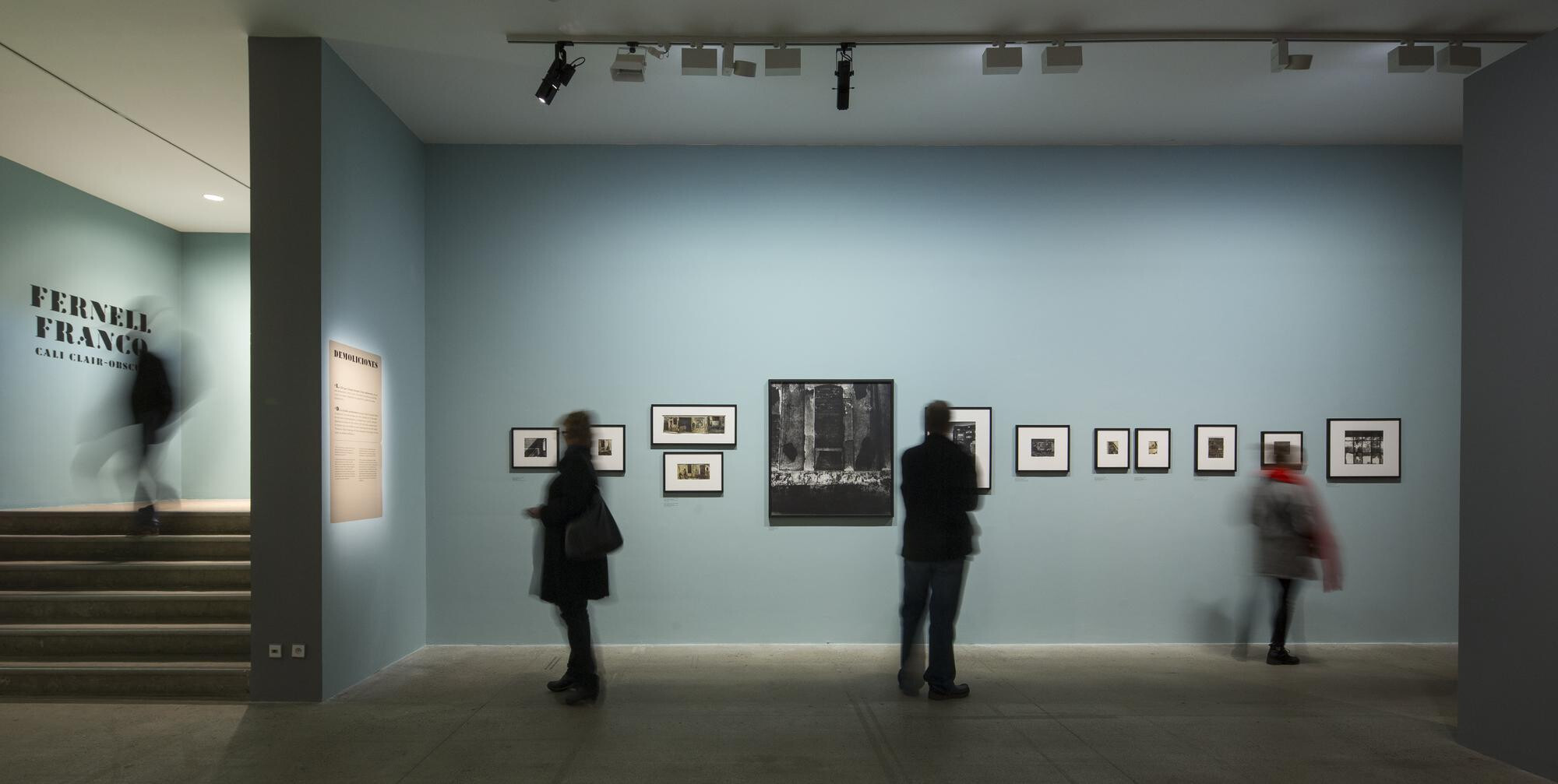 Vue de l'exposition Fernell Franco, Cali clair obscur - 2016