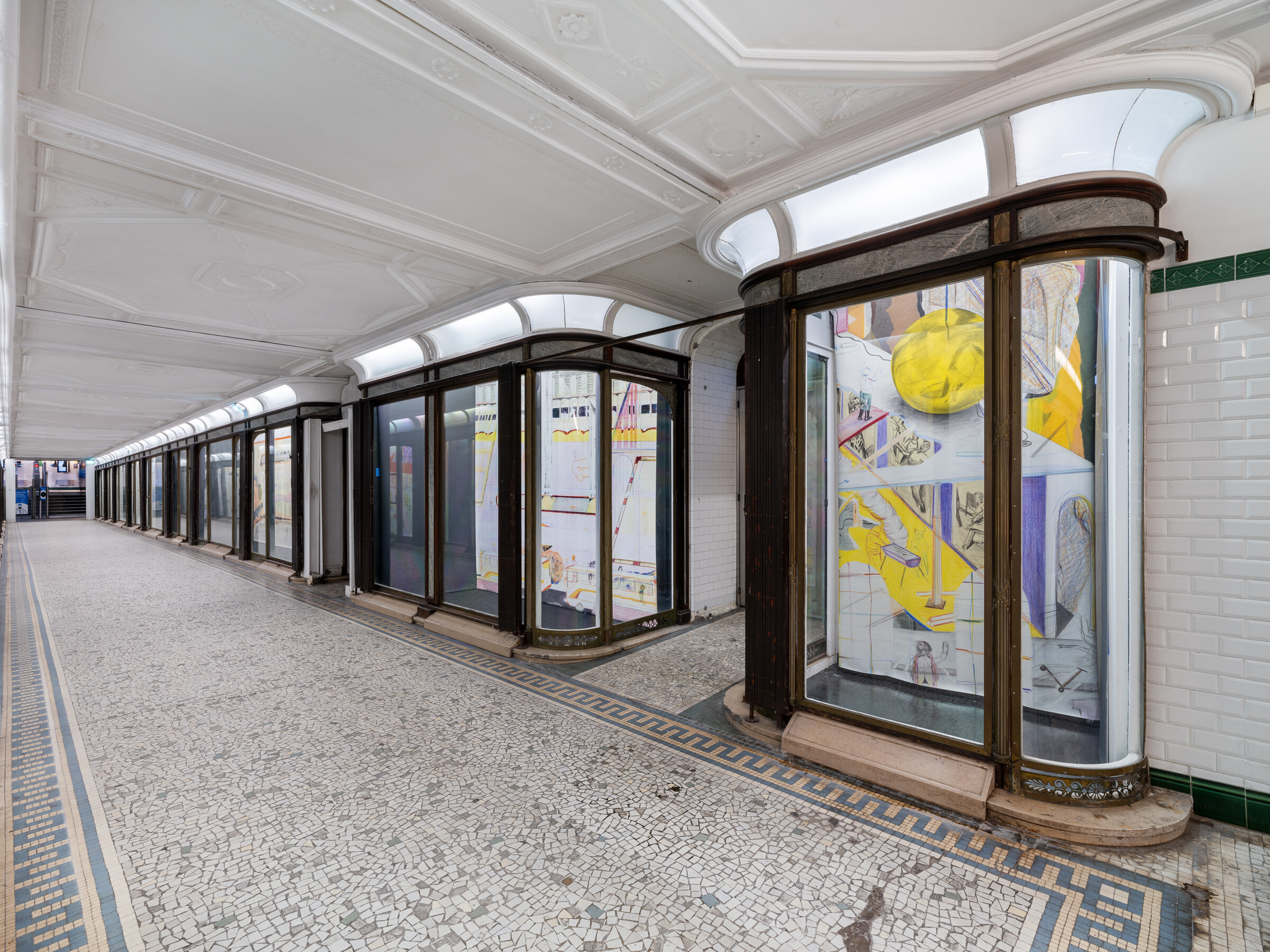 Yann Kebbi. Chantier, 2024, Galerie Valois