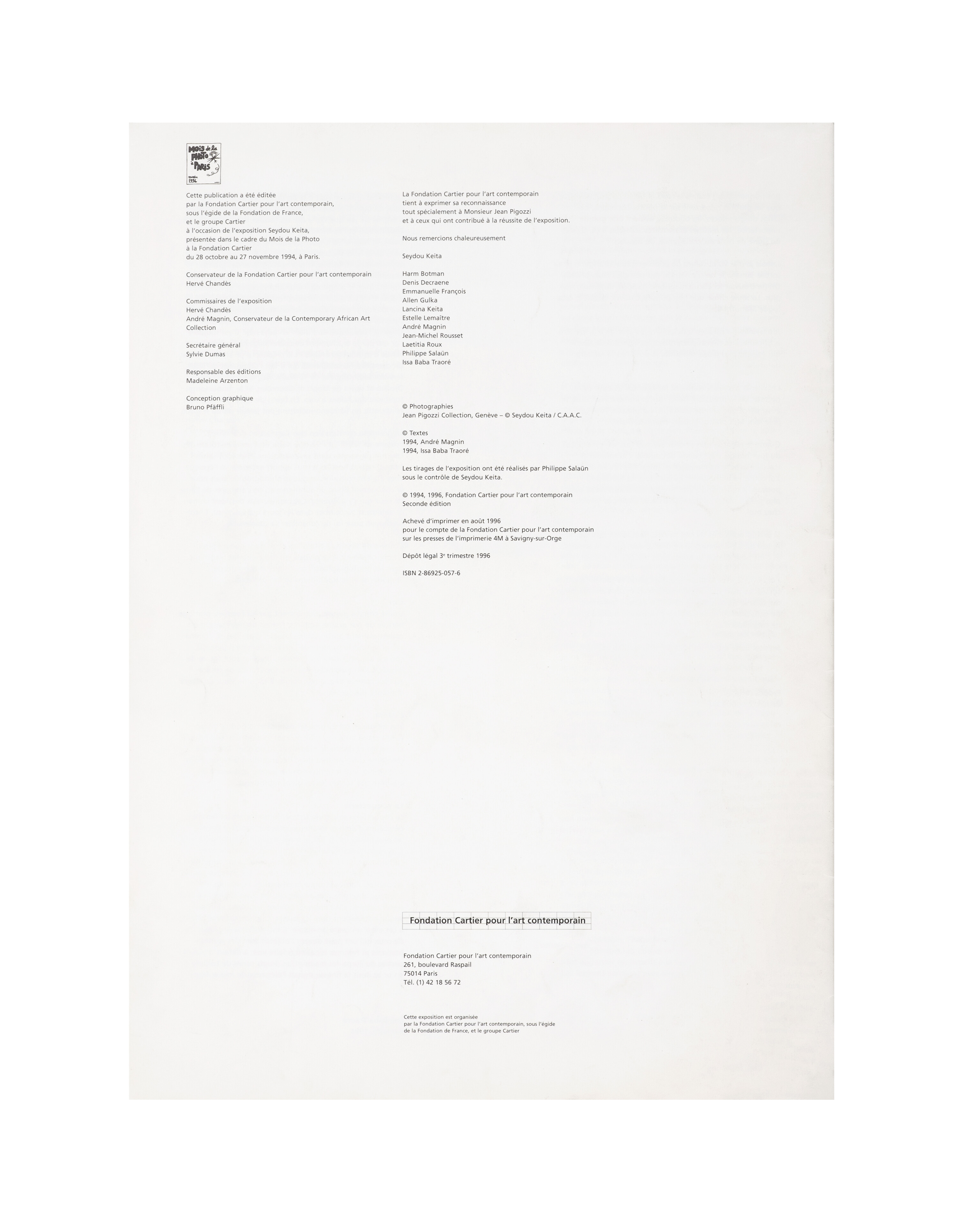 Seydou Keïta   1994   FR   c4