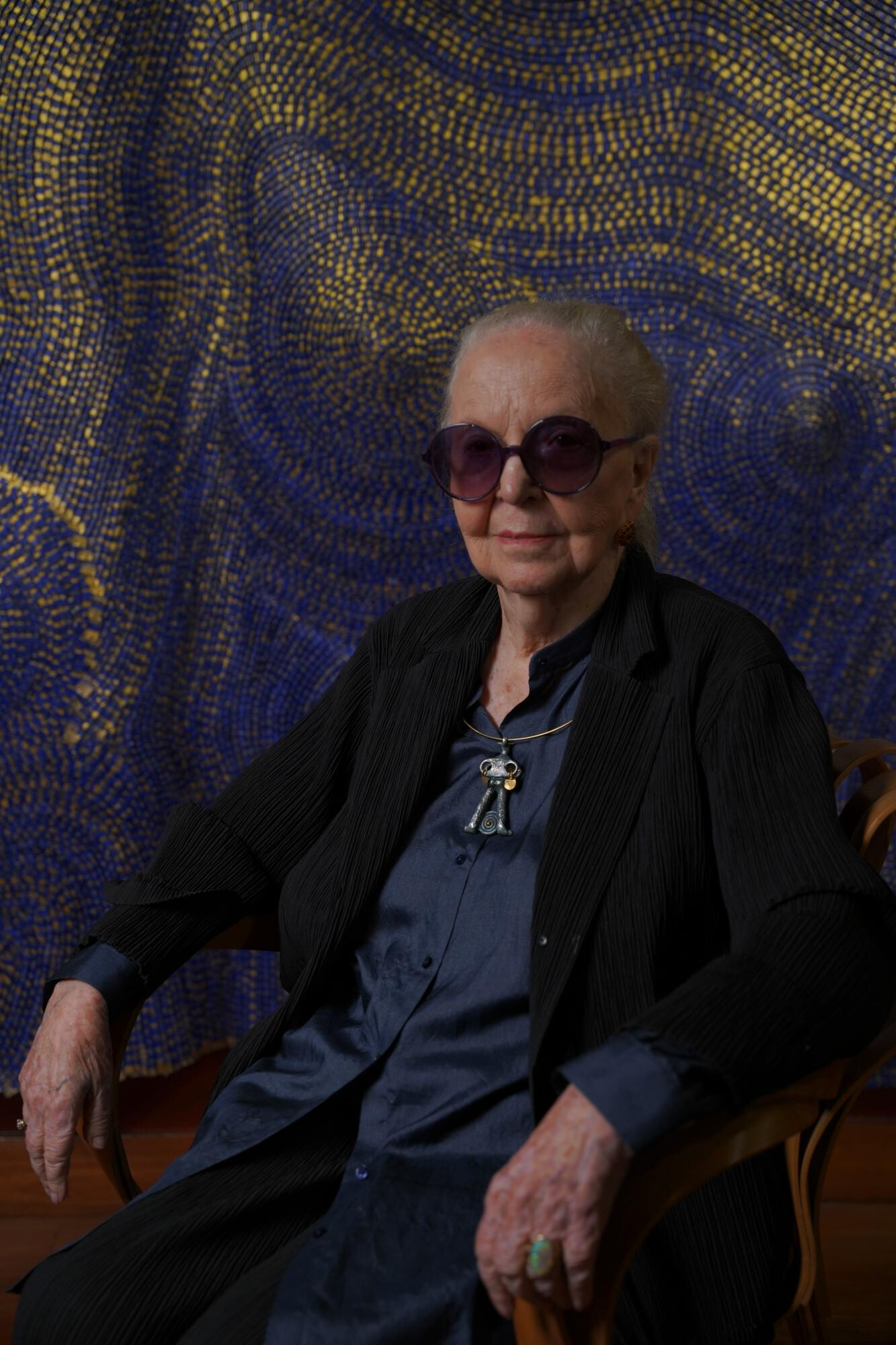 Olga de Amaral, Bogota, Colombie, juin 2024.