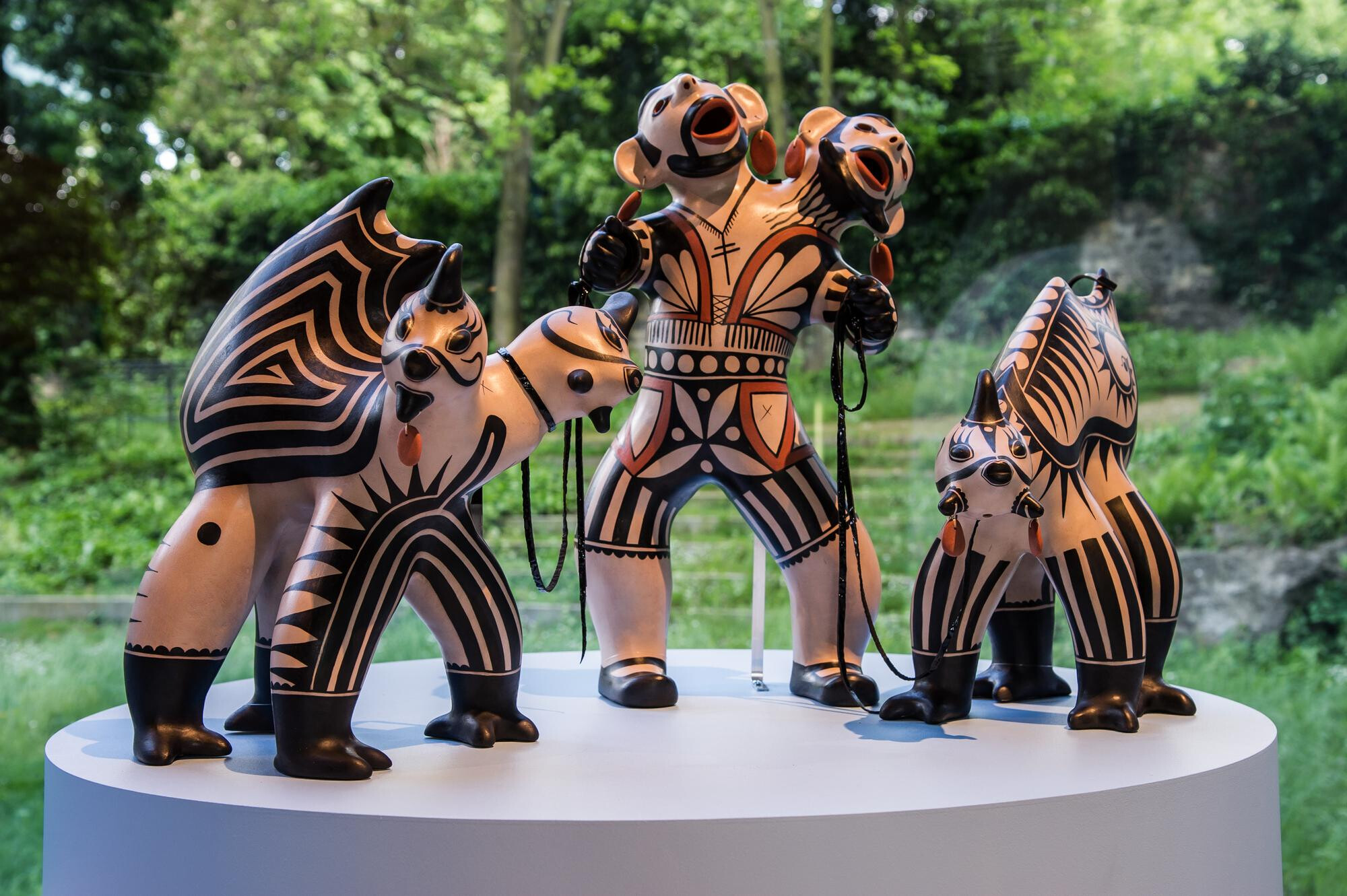 Virgil Ortiz, Animal Trainer Trio   Histoires de voir, Show and Tell   2012