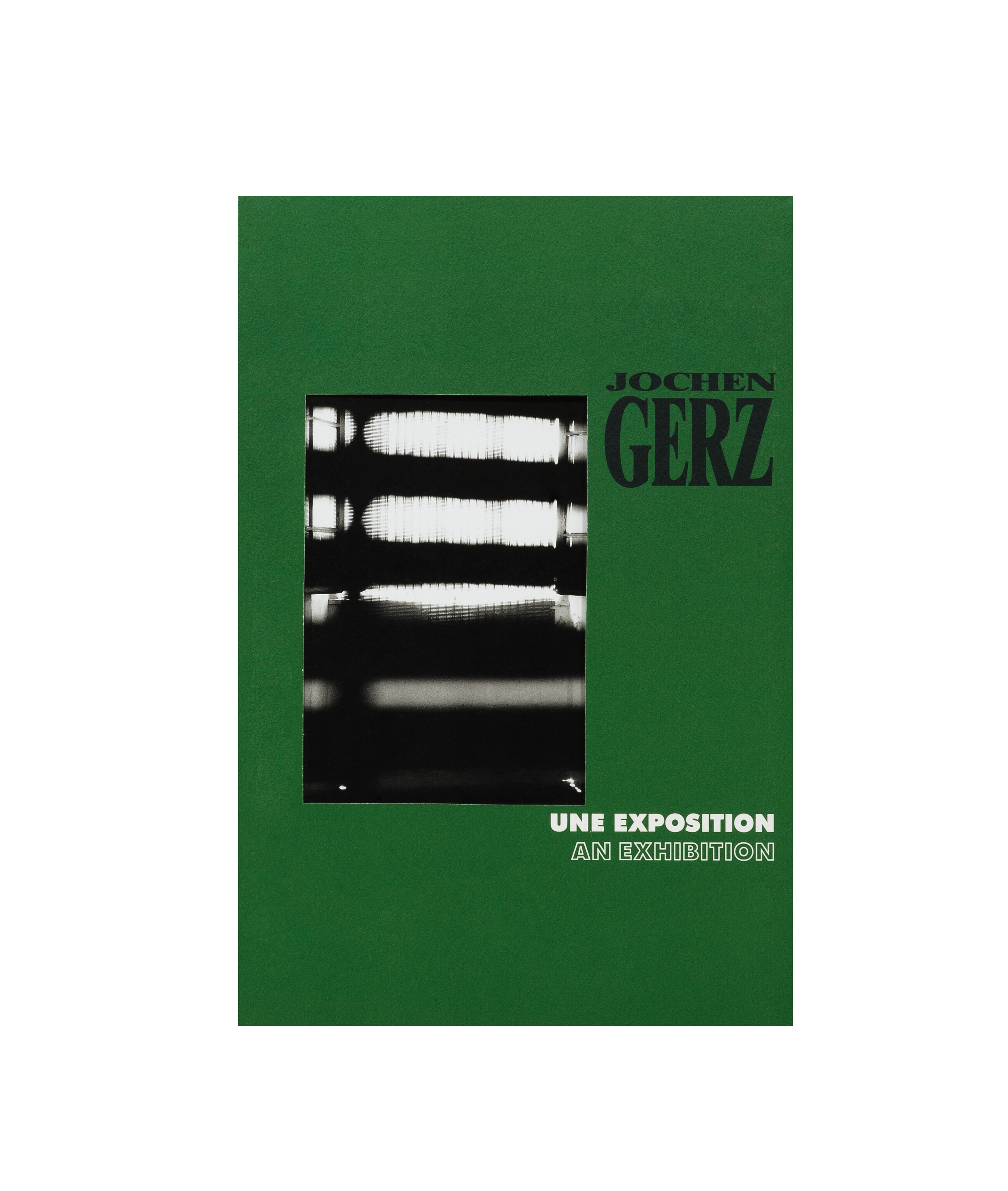 Une exposition   Jochen Gerz   An Exhibition   1989   FR EN   c1a