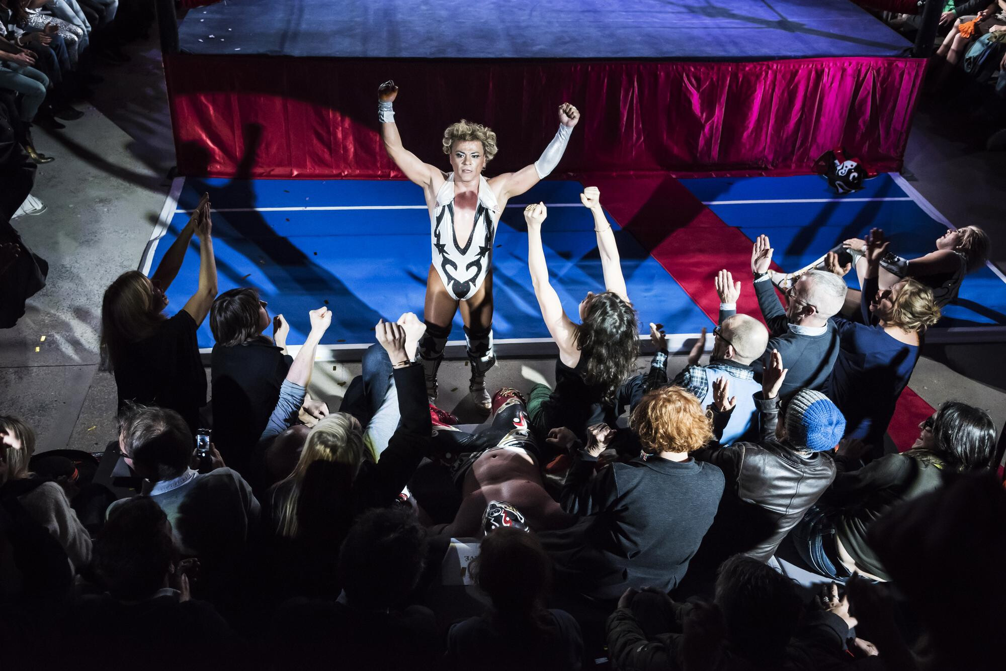 Cassandro, El Exotico, sur une proposition de Marie Losier, catch mexicain et rencontre, Soirée Nomade, 3 novembre 2014