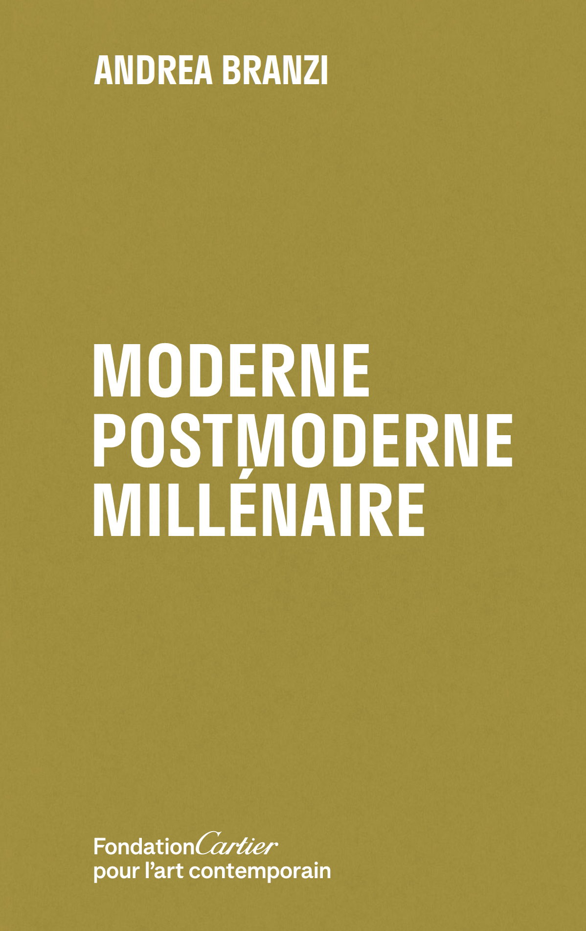 Moderne postmoderne millénaire   Andrea Branzi   2026   FR   c1a